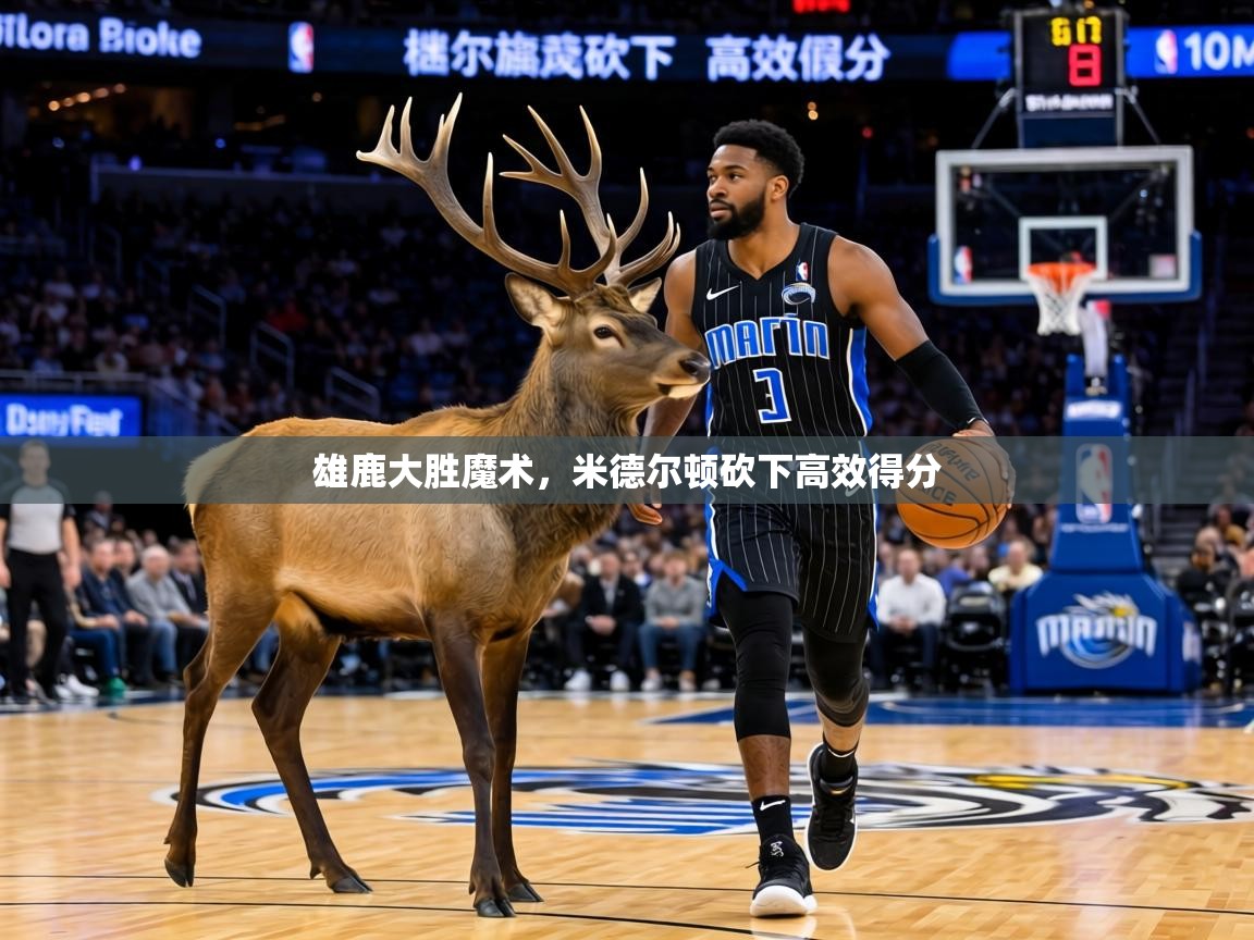 雄鹿大胜魔术,米德尔顿砍下高效得分 第2张